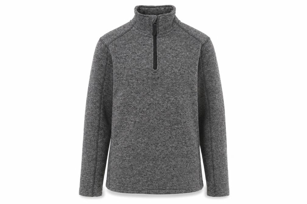 Mountain Warehouse Men's Grey 1/4 Zip Fleece Sweatshirt M