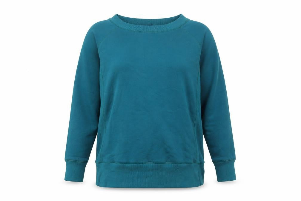 BY EMP Women’s Teal Crew Neck Pullover Sweatshirt XXL