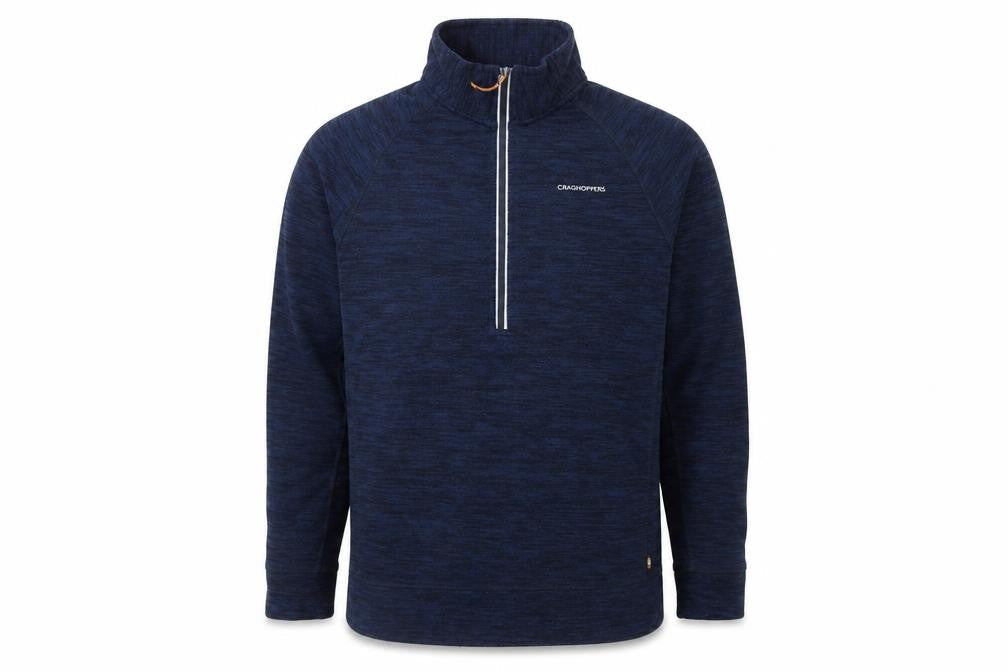 Craghoppers Men's Blue Fleece Half Zip Pullover Sweatshirt M