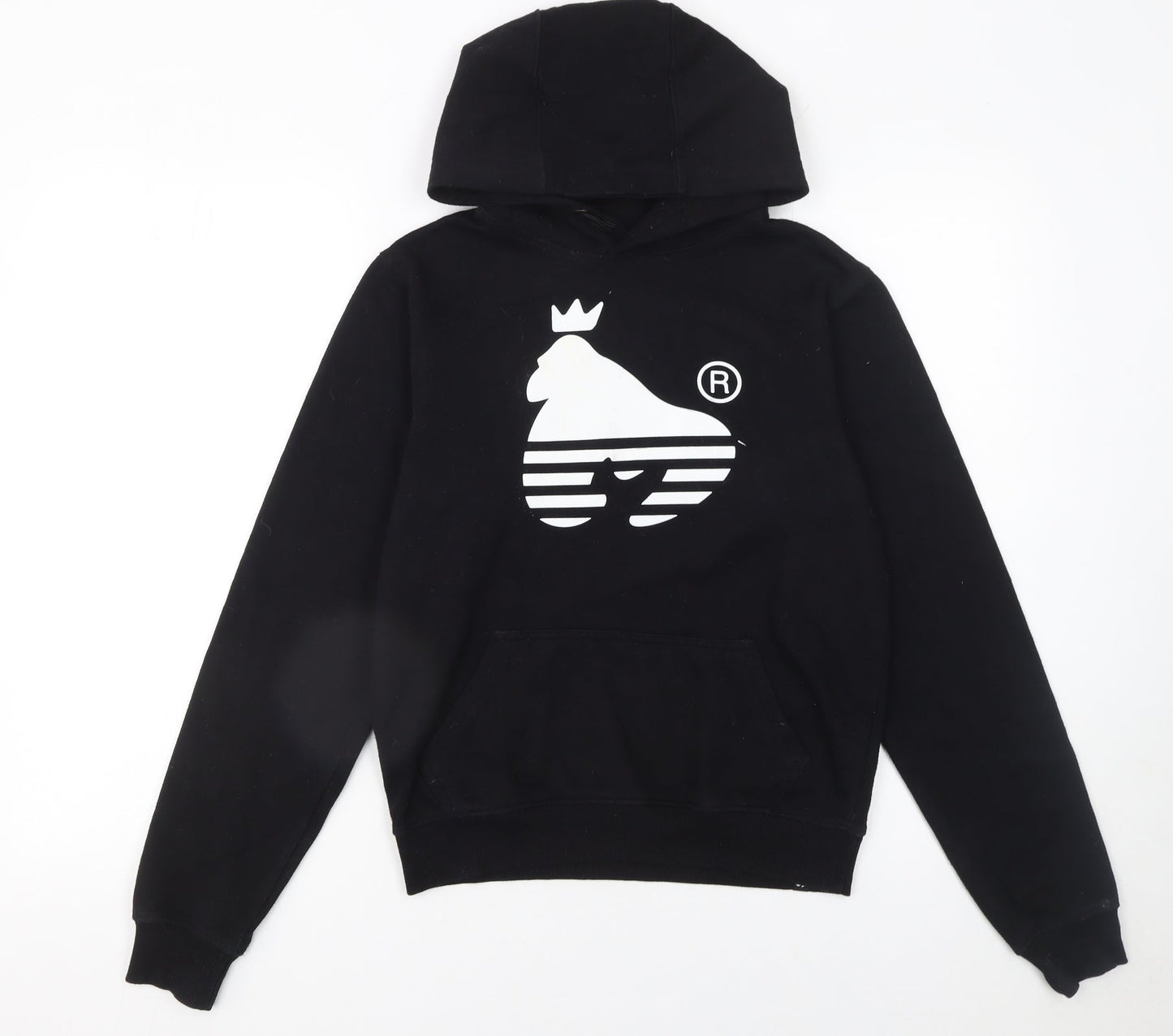 Money Boys Black Pullover Hoodie 9-10 Years Hooded Sweatshirt