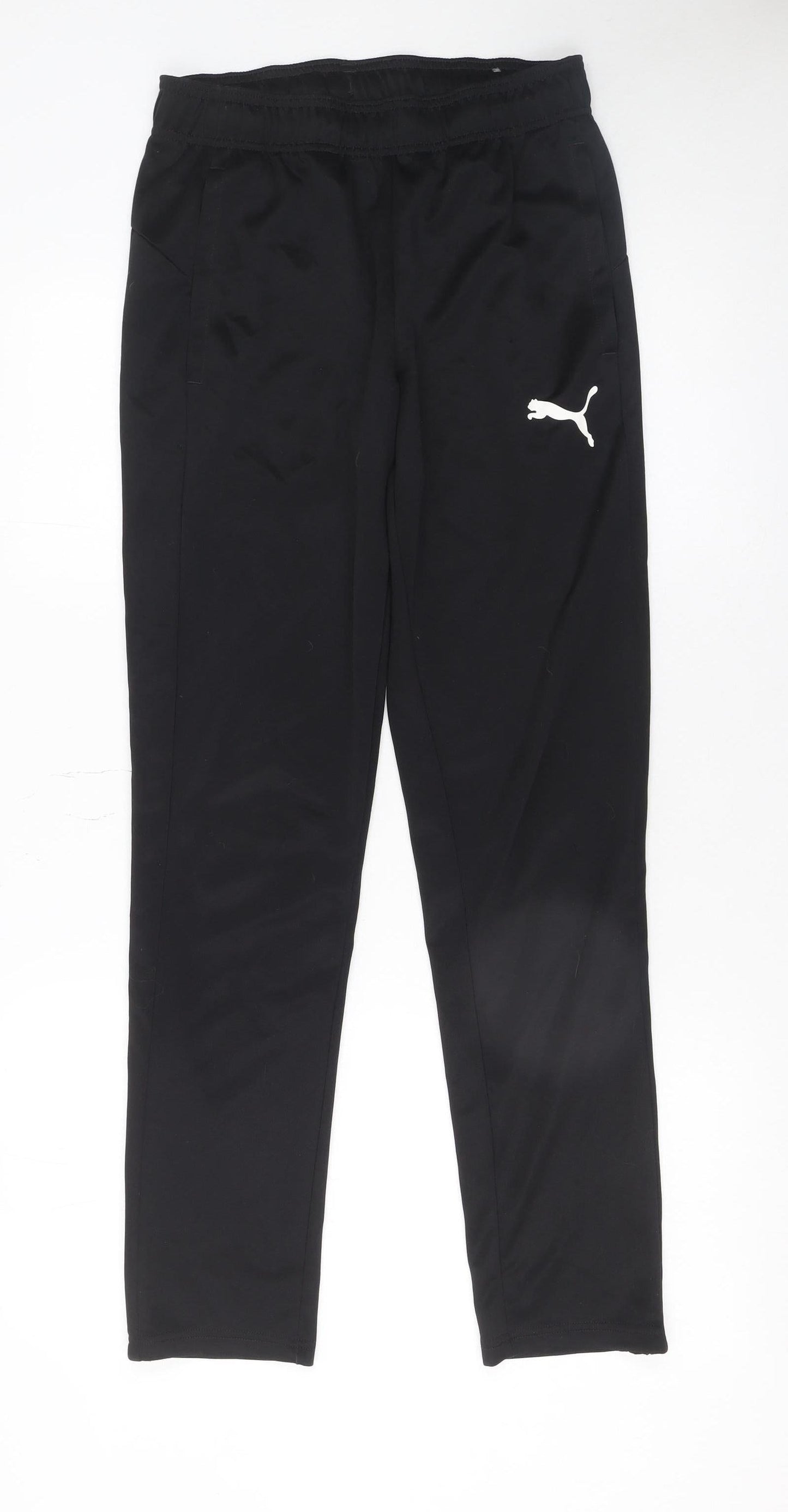 Puma Men's Black Jogger Trousers Size S Sportswear