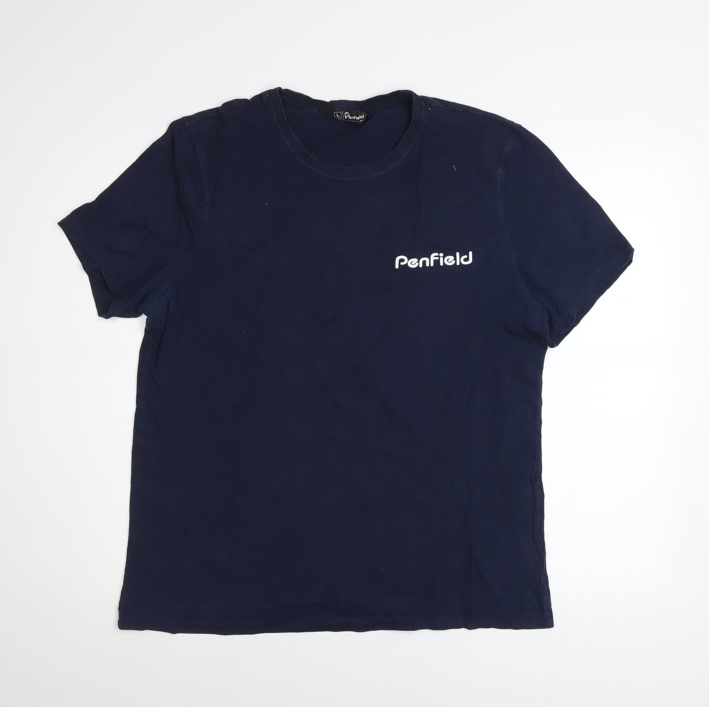 Penfield Men's Blue L Cotton Crew Neck Short Sleeve T-Shirt