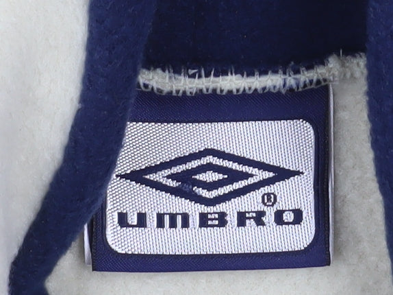 Umbro Boys Beige Fleece Pullover Sweatshirt 14 Years High Neck Winter Top