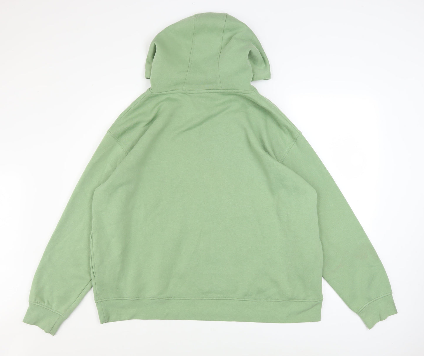 Disney Womens Green XL Pullover Hoodie Simba Graphic Print