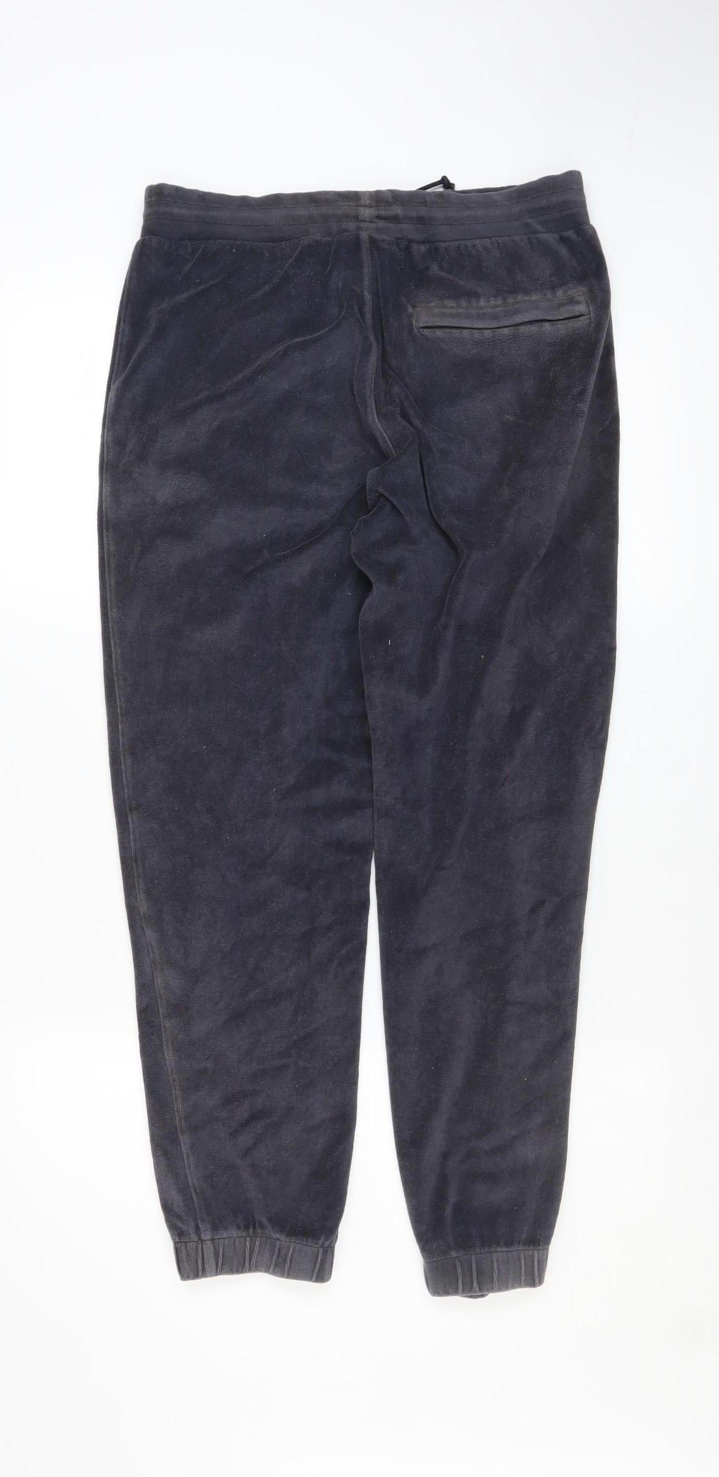 Carhartt Men's Grey Velour Jogger XS Activewear Tapered Trousers