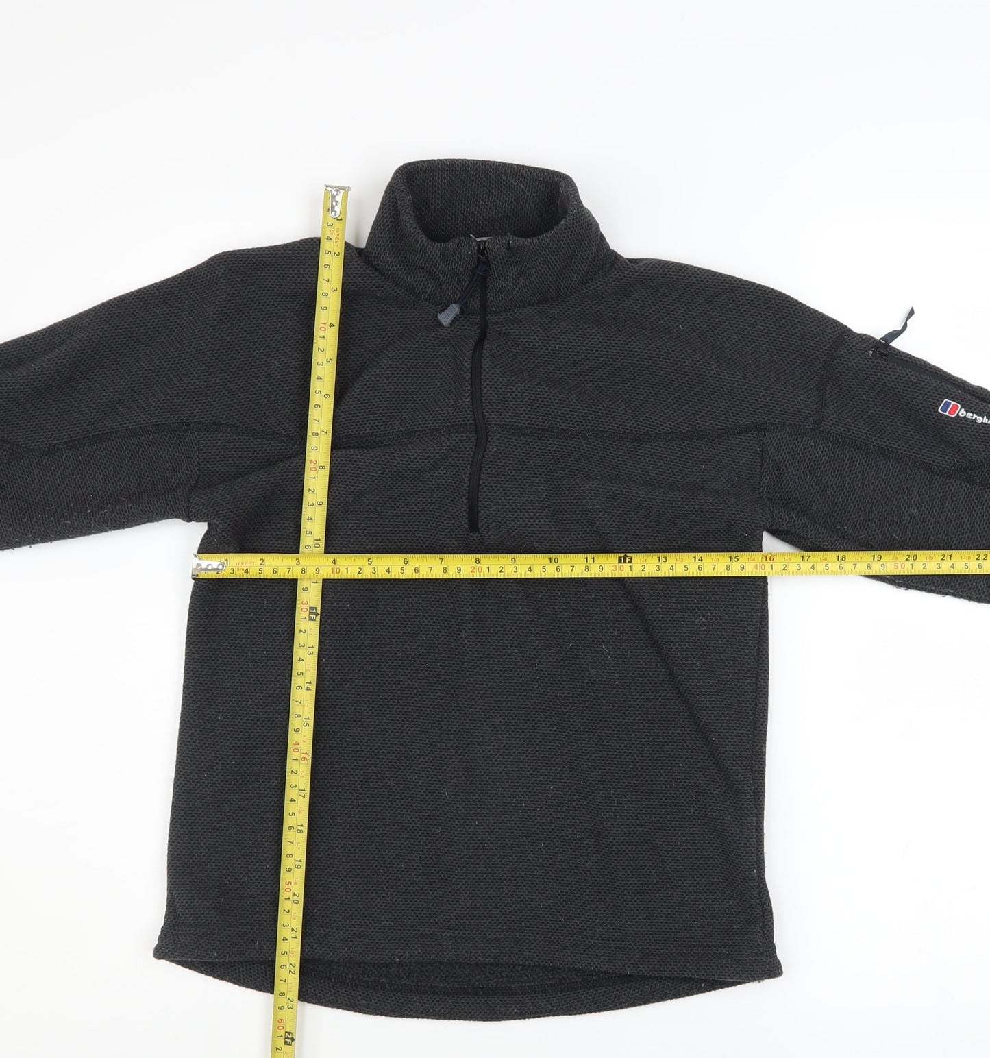 Berghaus Women’s Black Size 10 1/4 Zip Fleece Sweatshirt
