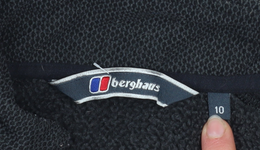 Berghaus Women’s Black Size 10 1/4 Zip Fleece Sweatshirt