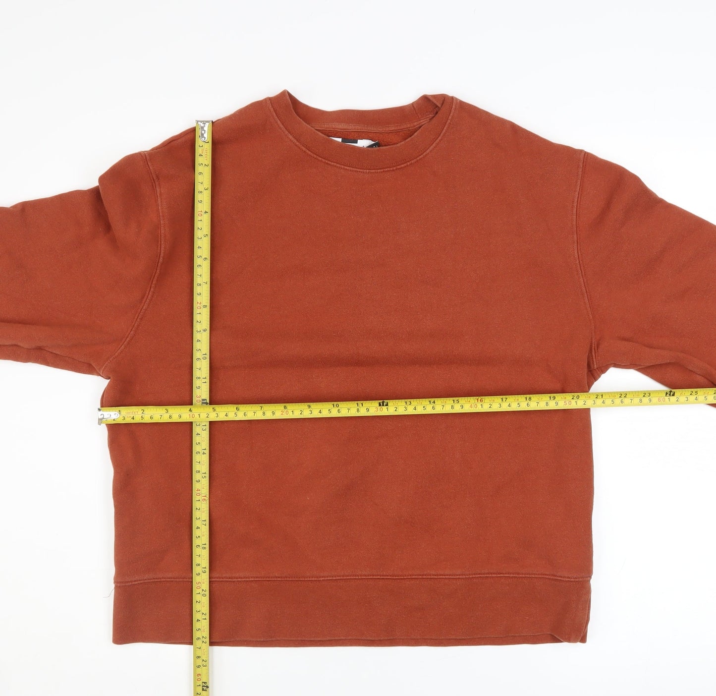 Topman Men’s Brown Pullover Sweatshirt Size S Regular Fit