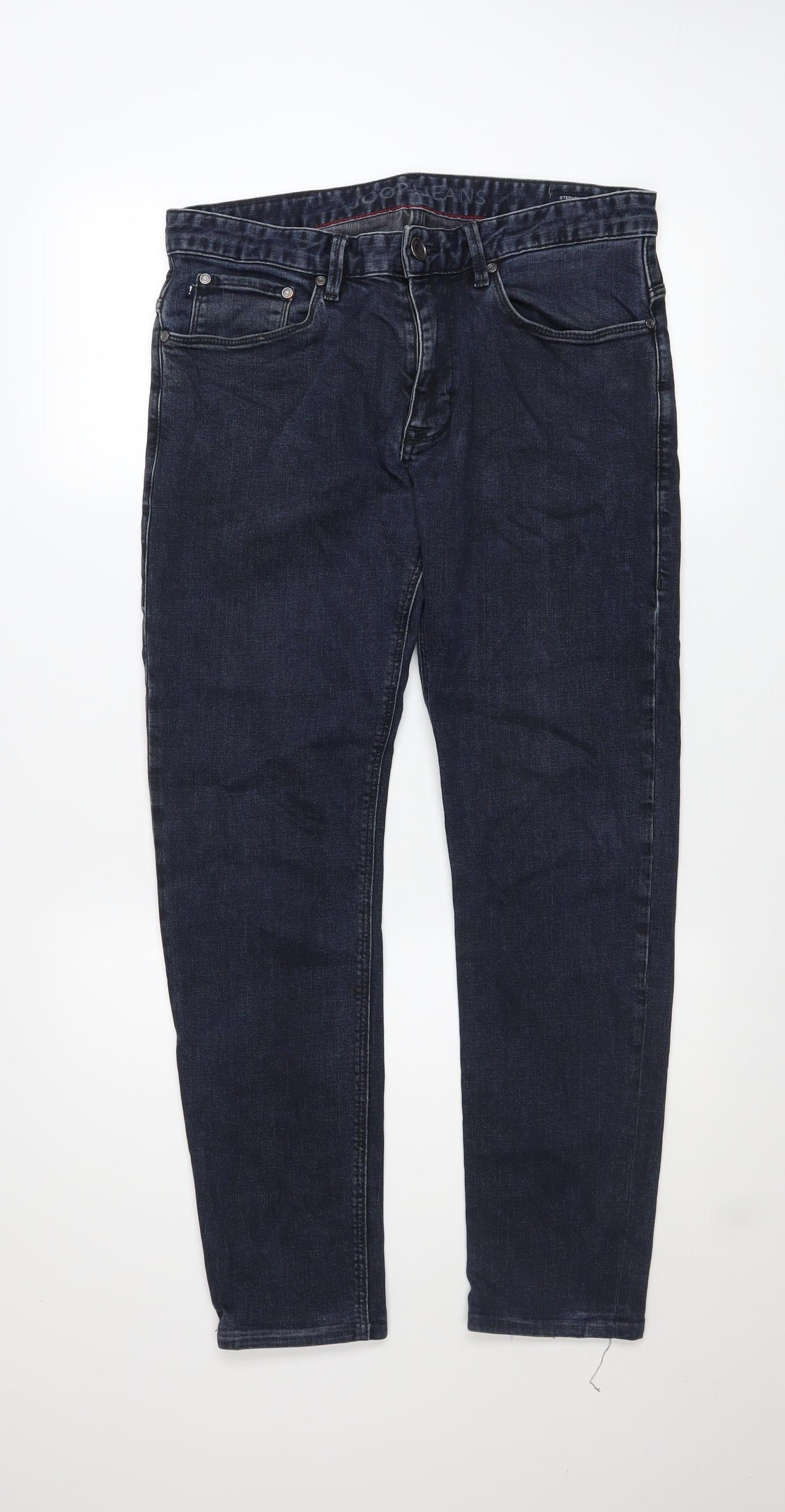 Joop Jeans Men's Blue Slim Fit Stephen Straight Denim Jeans W32 L34