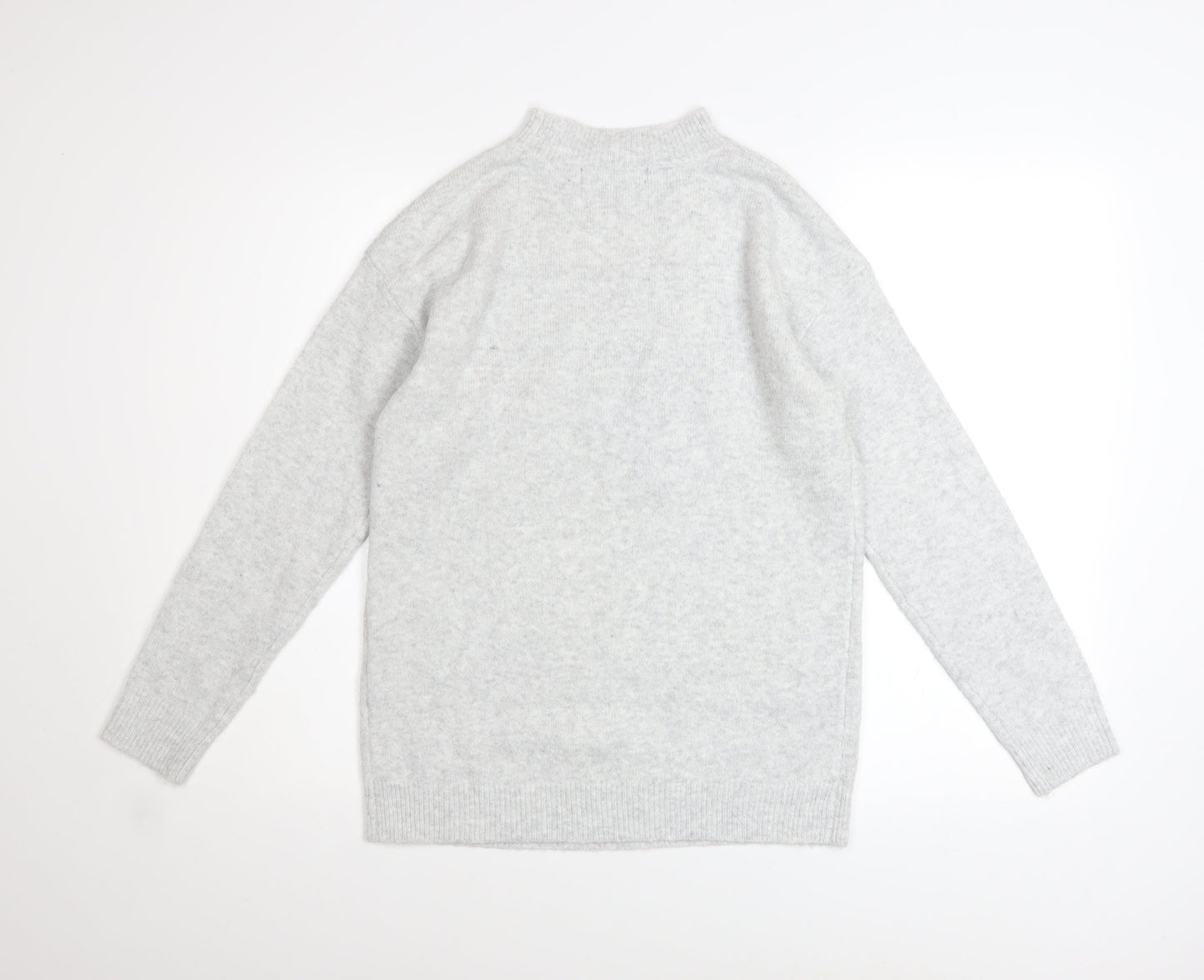 Marks and Spencer Women’s Grey Sequin Star Jumper XS
