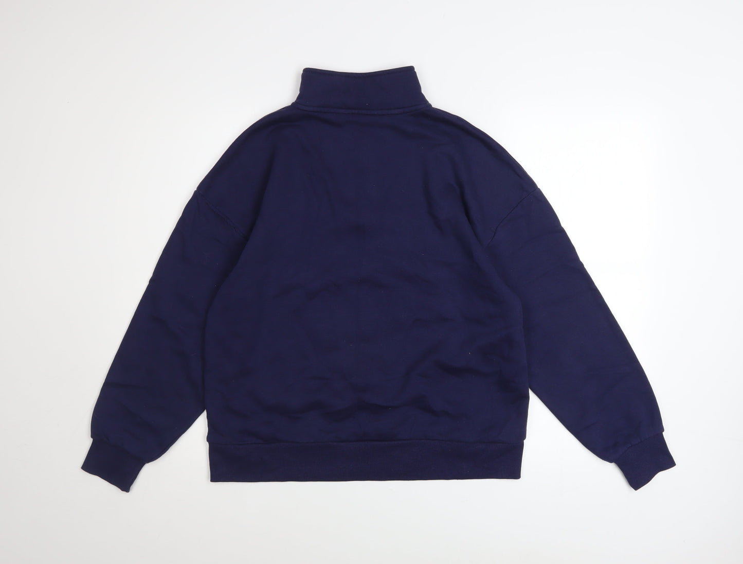 Dunnes Stores Women’s Navy 1/2 Zip Michigan Sweatshirt XS
