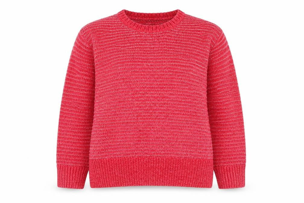Bonmarché Womens Pink Size 12 Pullover Knit Sweatshirt
