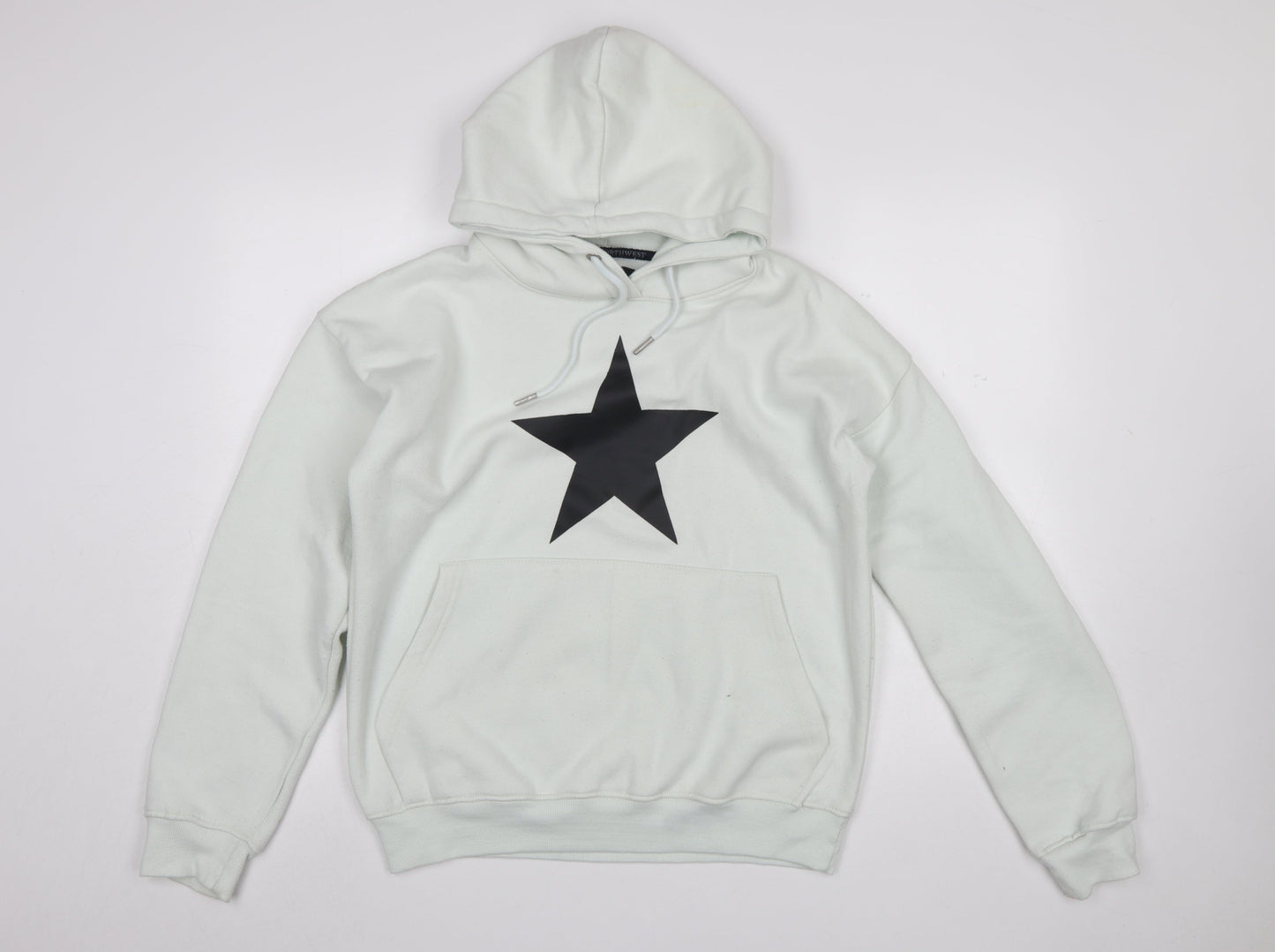 North West Men's White Star Pullover Hoodie Size M