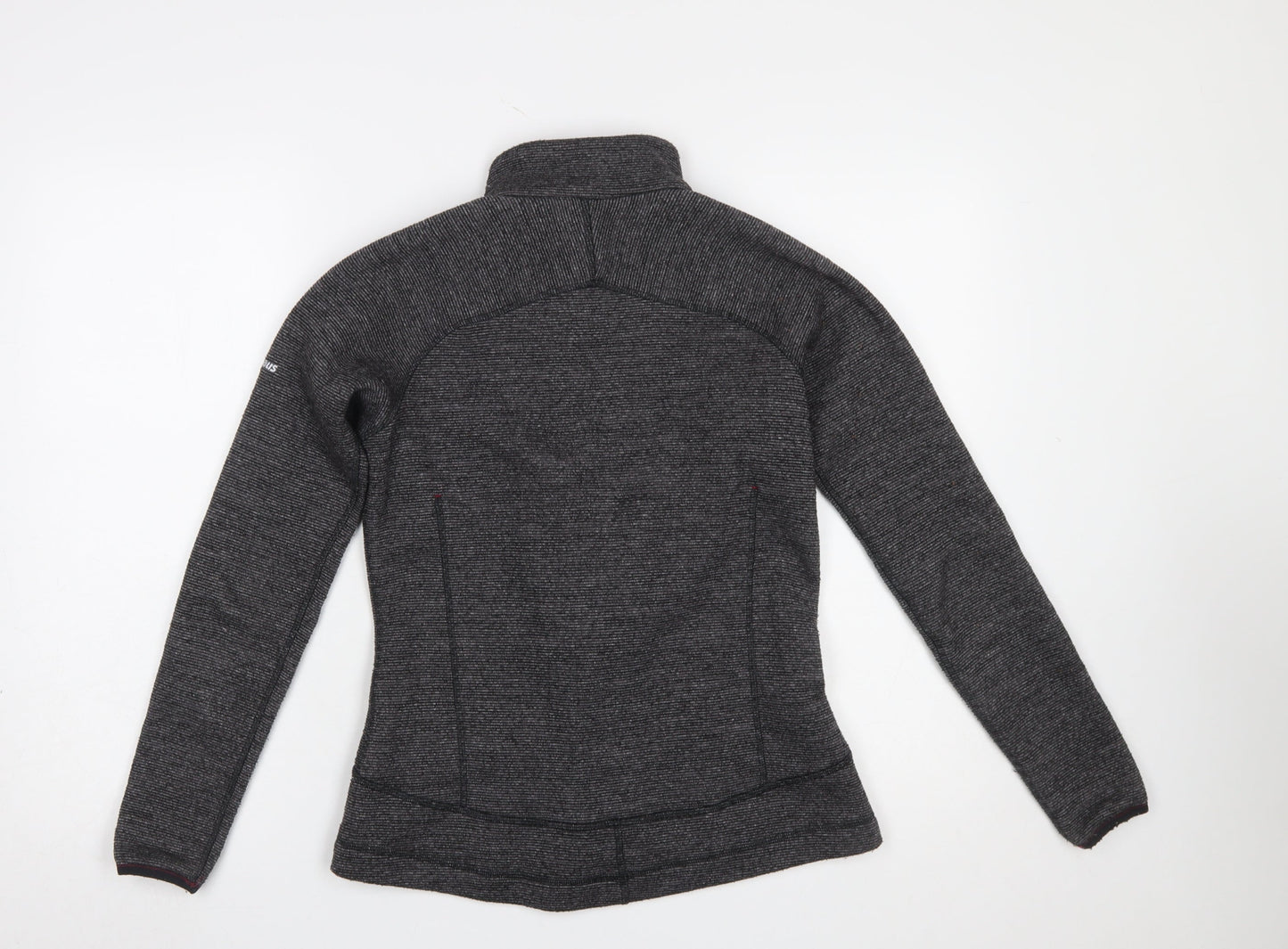 Berghaus Women Grey Full Zip Fleece Jacket UK 8 XS Outdoor Layer