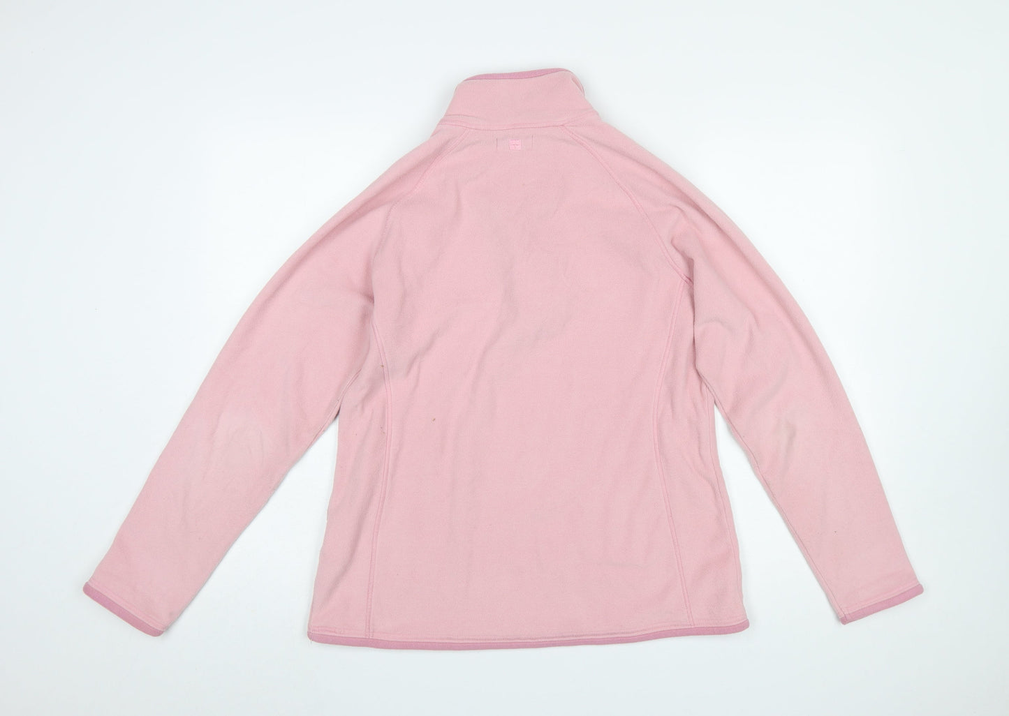 Mountain Warehouse Women's Pink Fleece 1/2 Zip Pullover UK 14