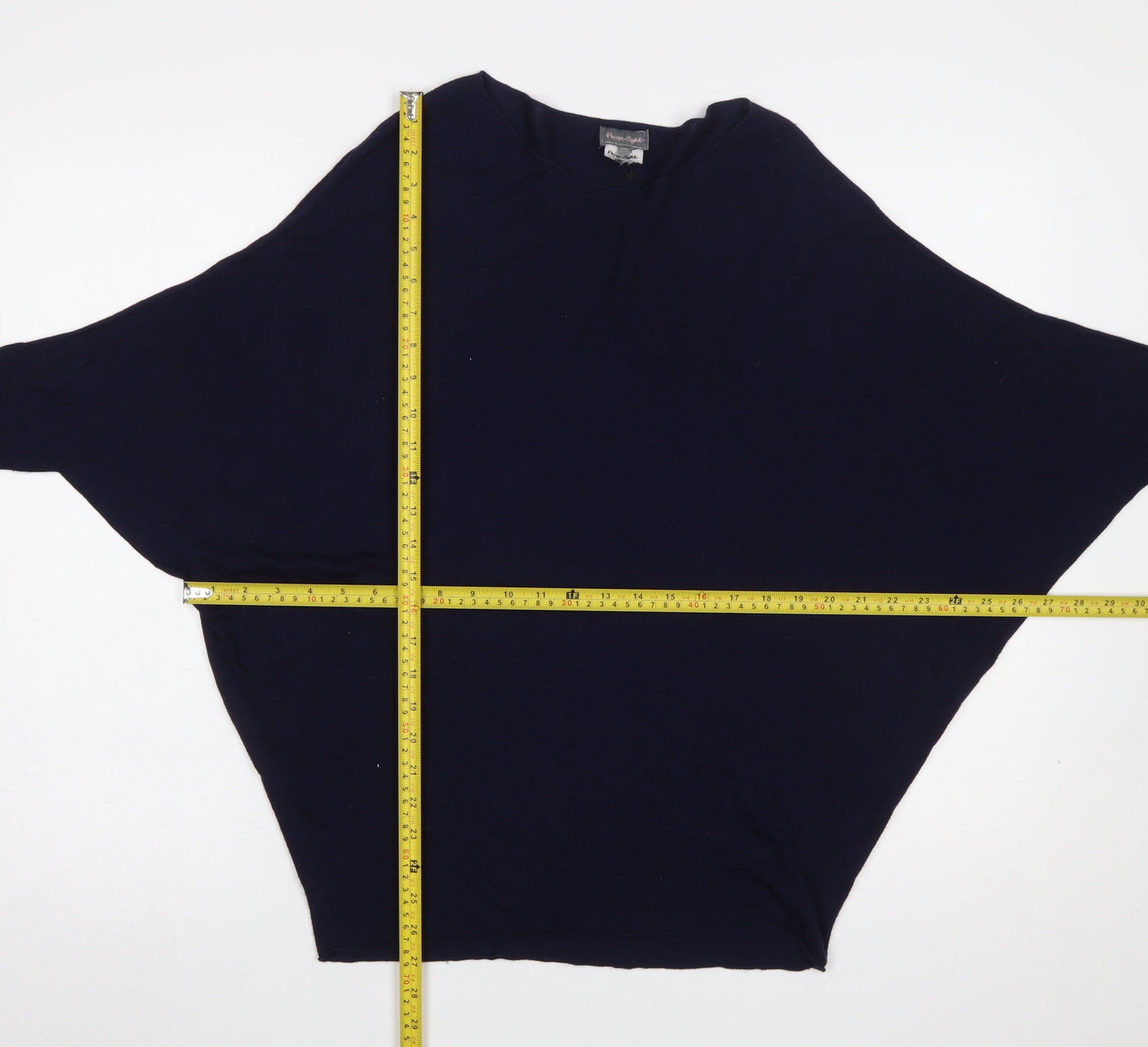 Phase Eight Women’s Navy XS Relaxed Dolman Knit Jumper