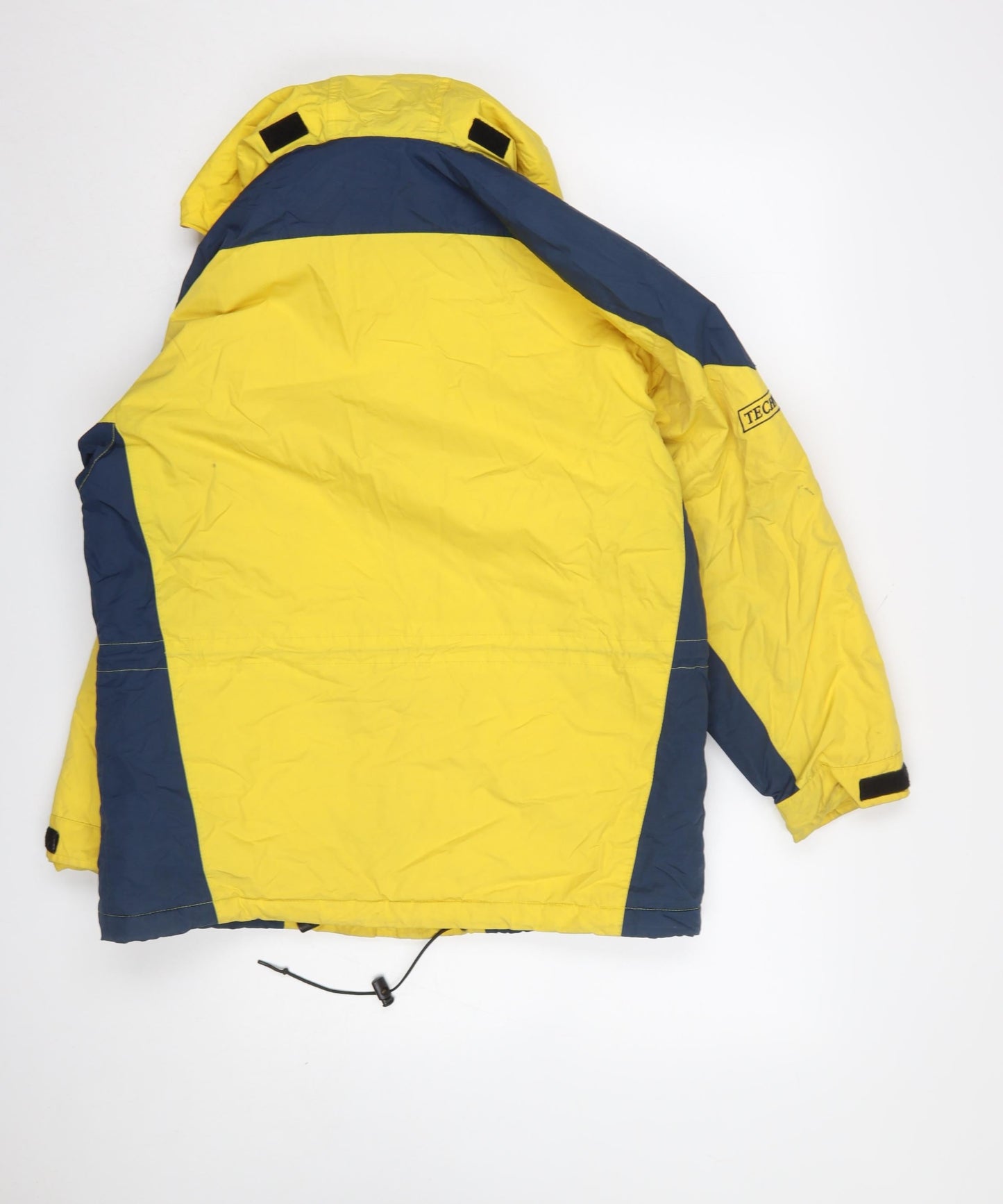 No Where Boys Yellow and Blue Ski Jacket 11-12 Years Hooded Winter Coat