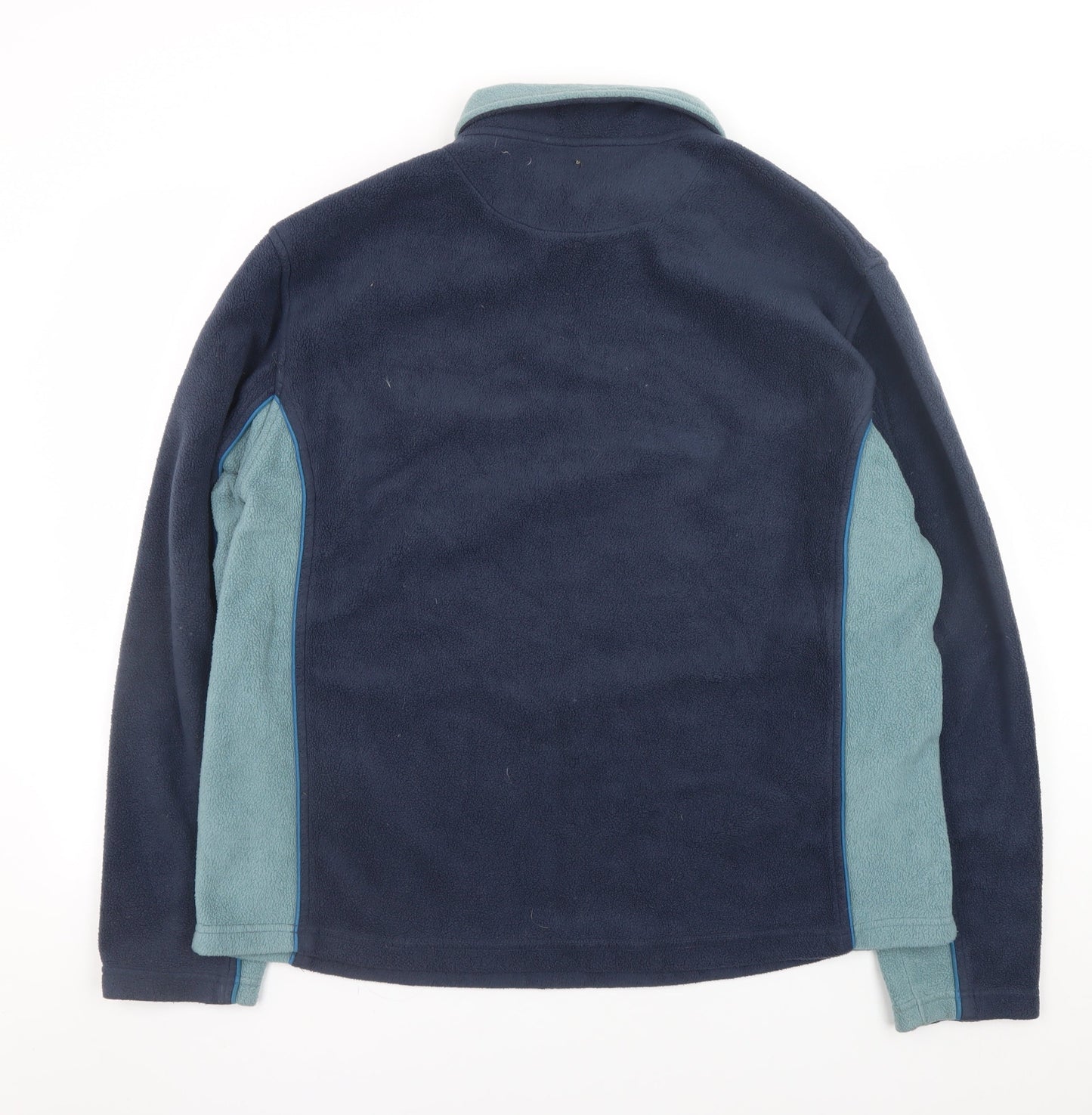Peter Storm Men's Blue Fleece 1/4 Zip Pullover Sweatshirt XL
