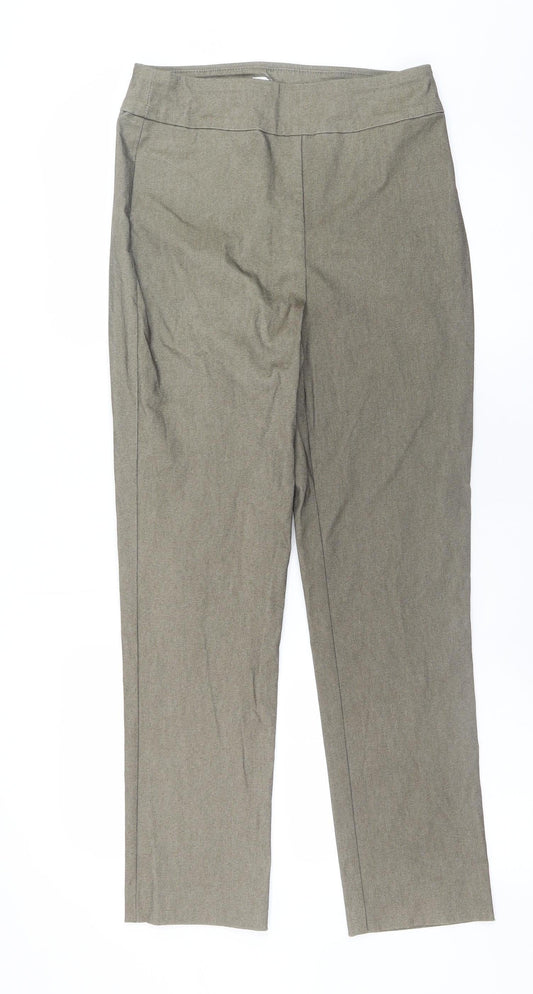 Marla Wynne Womens Beige Tall Size 10T Stretch Dress Pants