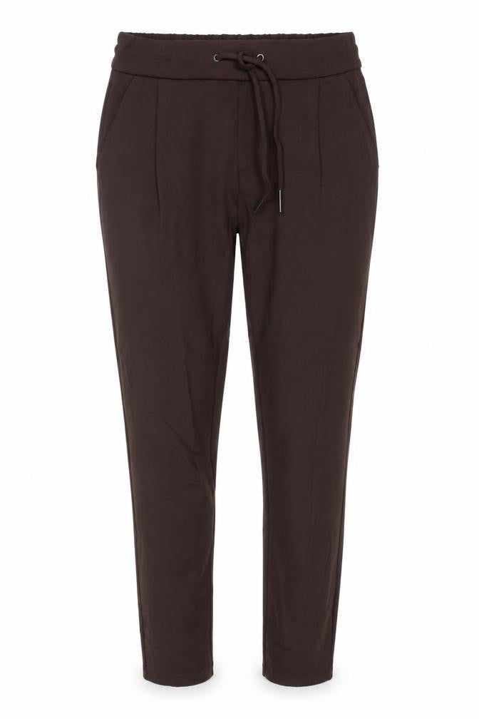 Vero Moda Women's Brown Jogger Trousers XS Elastic Waist Casual