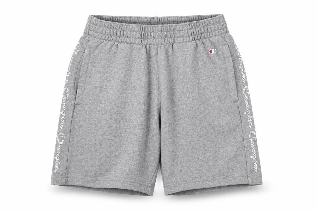 Champion Men's Grey Sweat Shorts Small Regular Fit Jersey Athletic