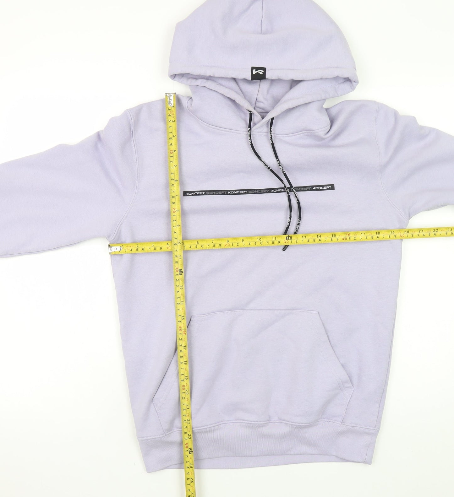 KONCEPT Men's Purple Pullover Hoodie Size S Graphic Print