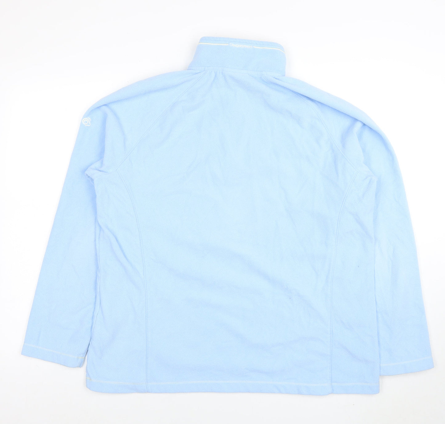 Craghoppers Women Blue XL 1/2 Zip Fleece Sweatshirt Outdoor Hiking