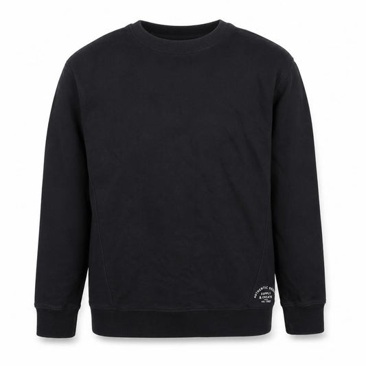 Next Men's Black Crew Neck Pullover Sweatshirt XS