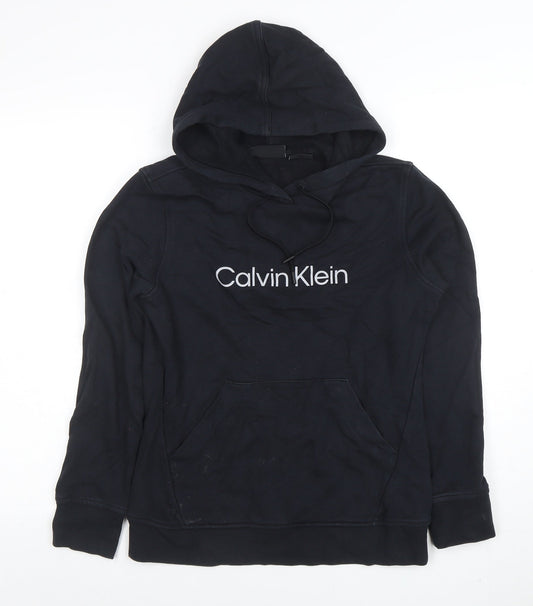 Calvin Klein Performance Men's Black Pullover Hoodie XS Fleece
