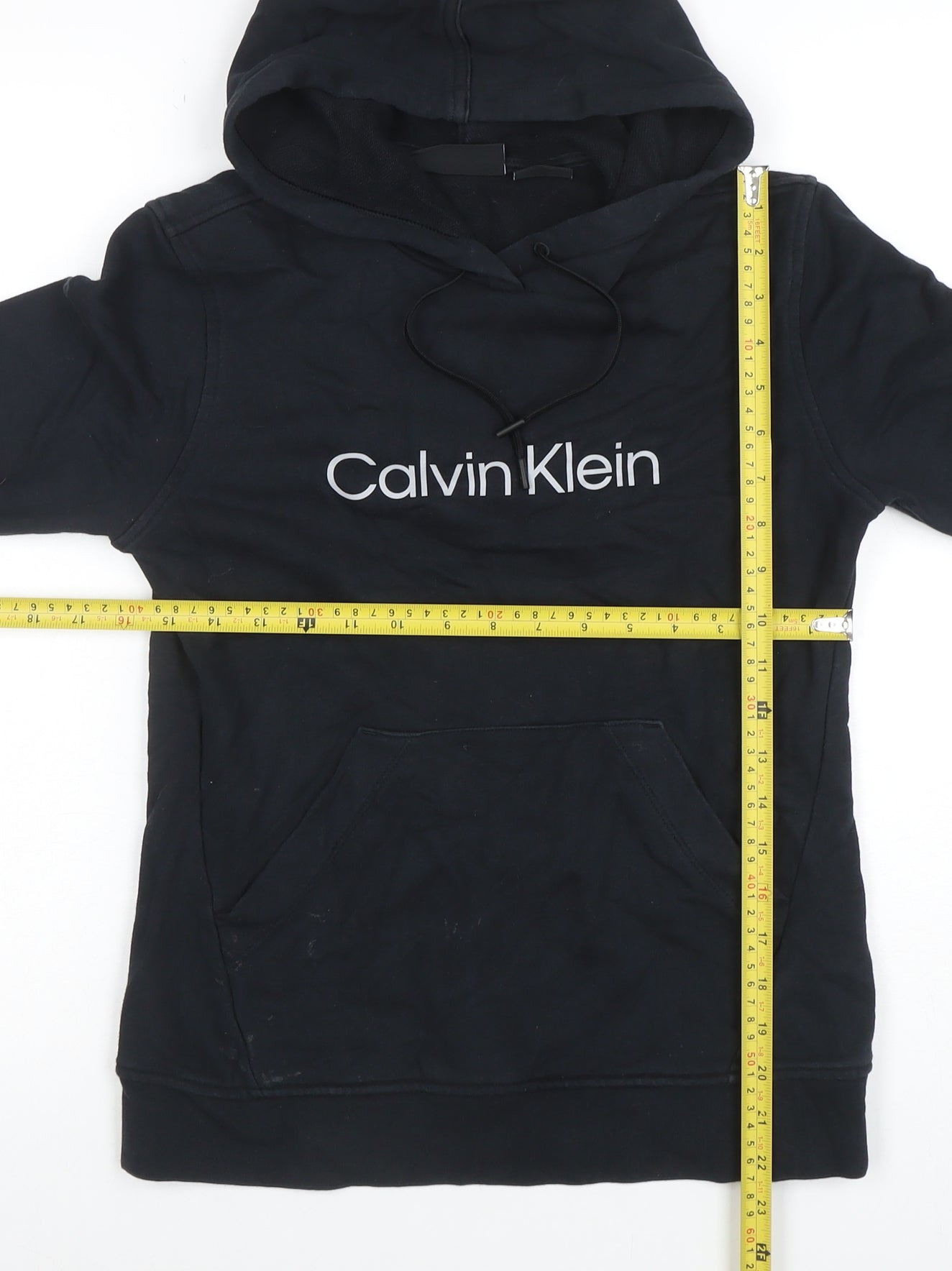 Calvin Klein Performance Men's Black Pullover Hoodie XS Fleece
