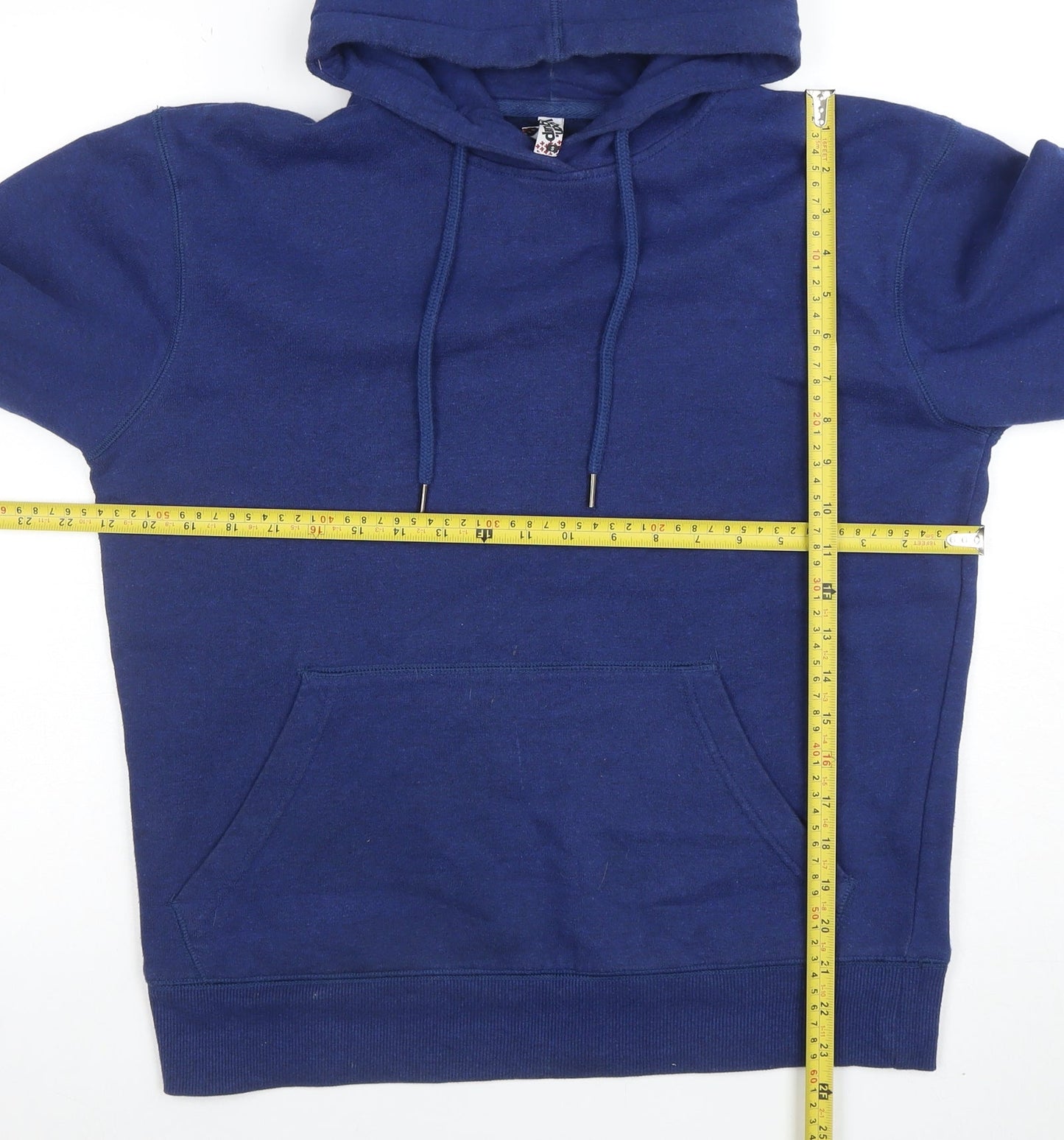 Urban Equip Men's Blue Pullover Hoodie Size S Regular Fit Fleece