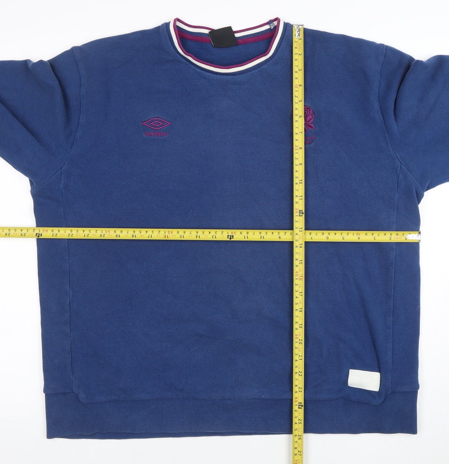 Urban Equip Men's Blue Crew Neck Sweatshirt Size S Regular Fit