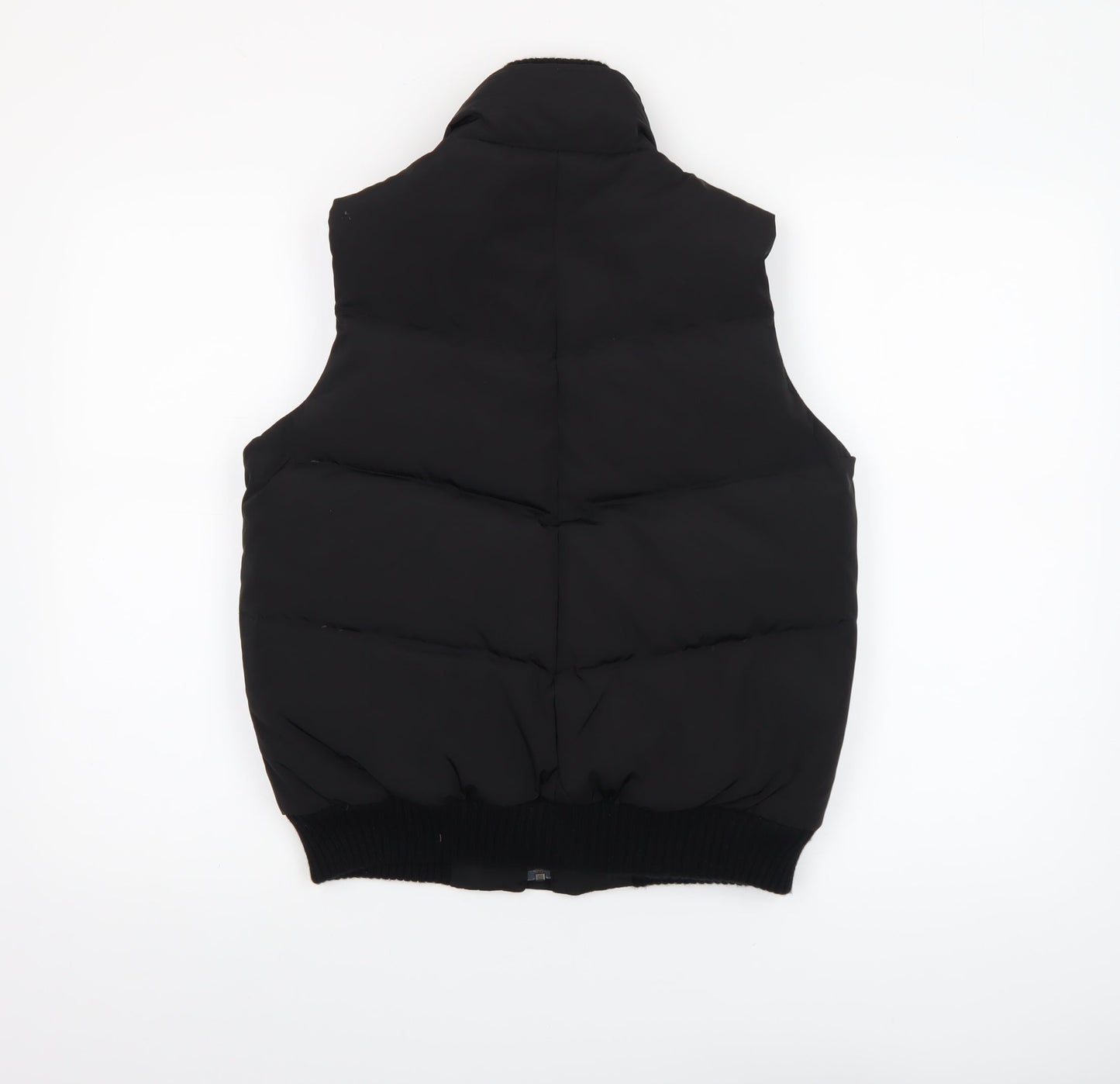Next Womens Black Padded Puffer Waistcoat Gilet Size 10