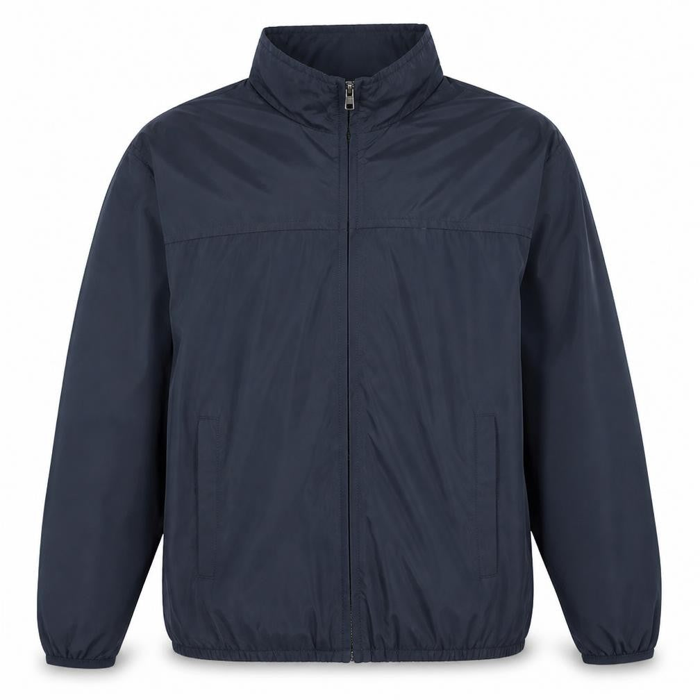 PING Men's Blue Windbreaker Jacket Size M Polyester Nylon Lightweight