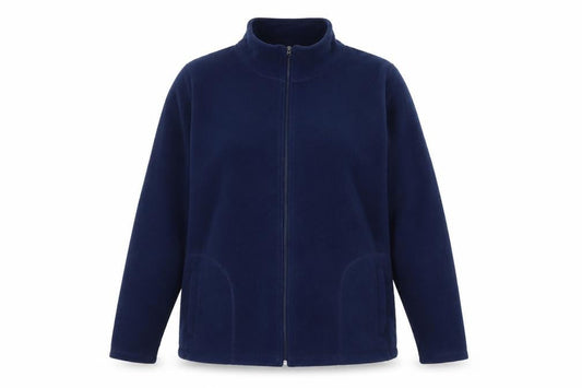 Anthology Women's Blue Fleece Full Zip Jacket Size 16/18