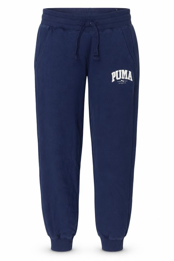 Puma Women's Blue XS Jogger Sweatpants Cotton Blend
