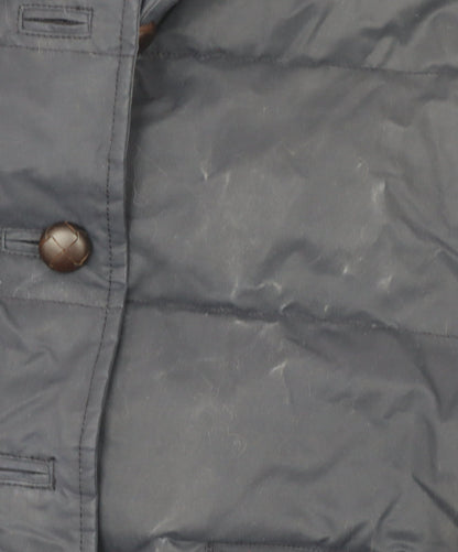 Additional view of Aubin & Wills boys’ blue quilted down puffer jacket, size 6, years