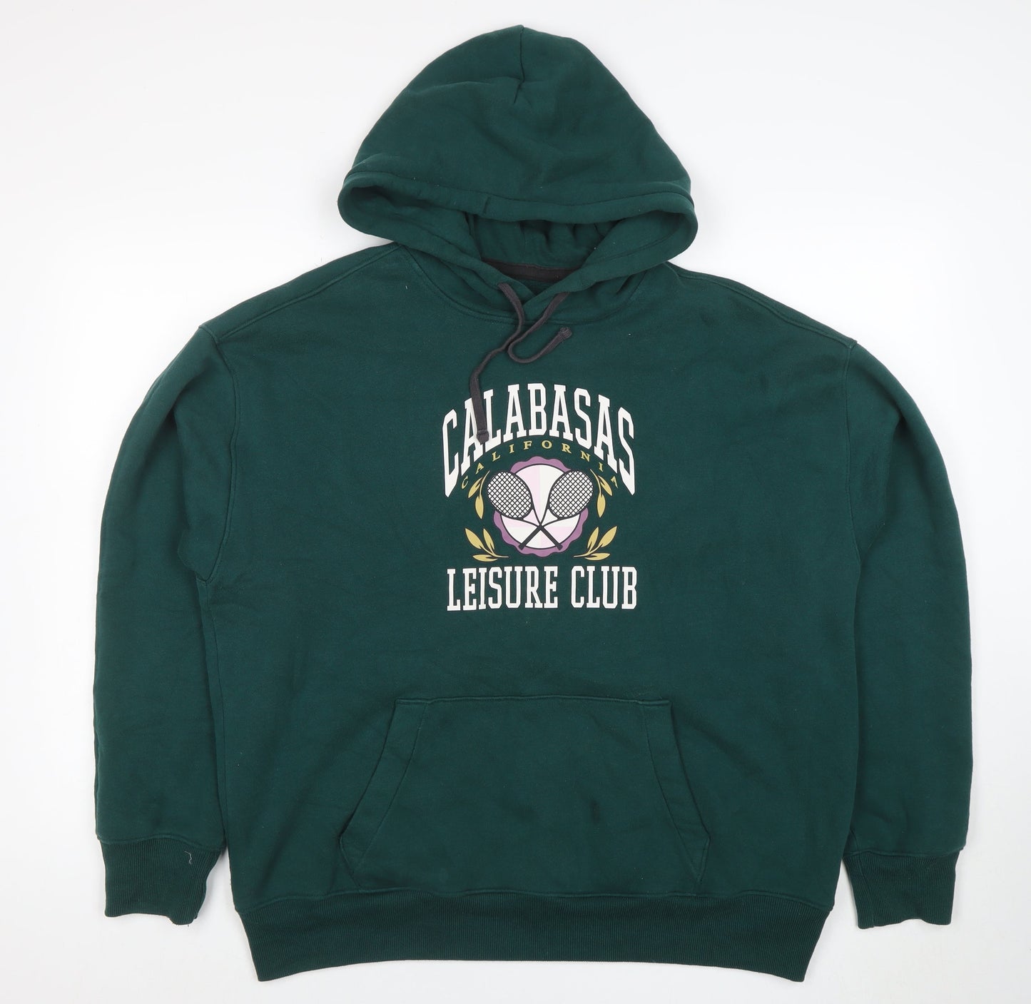 Hollister Women’s Green Calabasas Leisure Club Pullover Hoodie L
