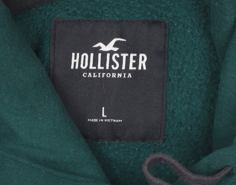 Hollister Women’s Green Calabasas Leisure Club Pullover Hoodie L