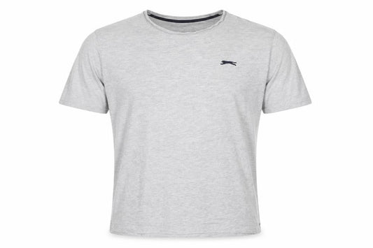 Slazenger Men’s Grey Regular Fit Short Sleeve Crew Neck T-Shirt Size M