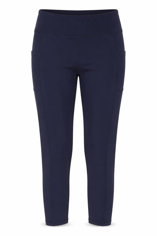 Love My Fashions Women’s Blue M Slim Fit Stretch Active Leggings