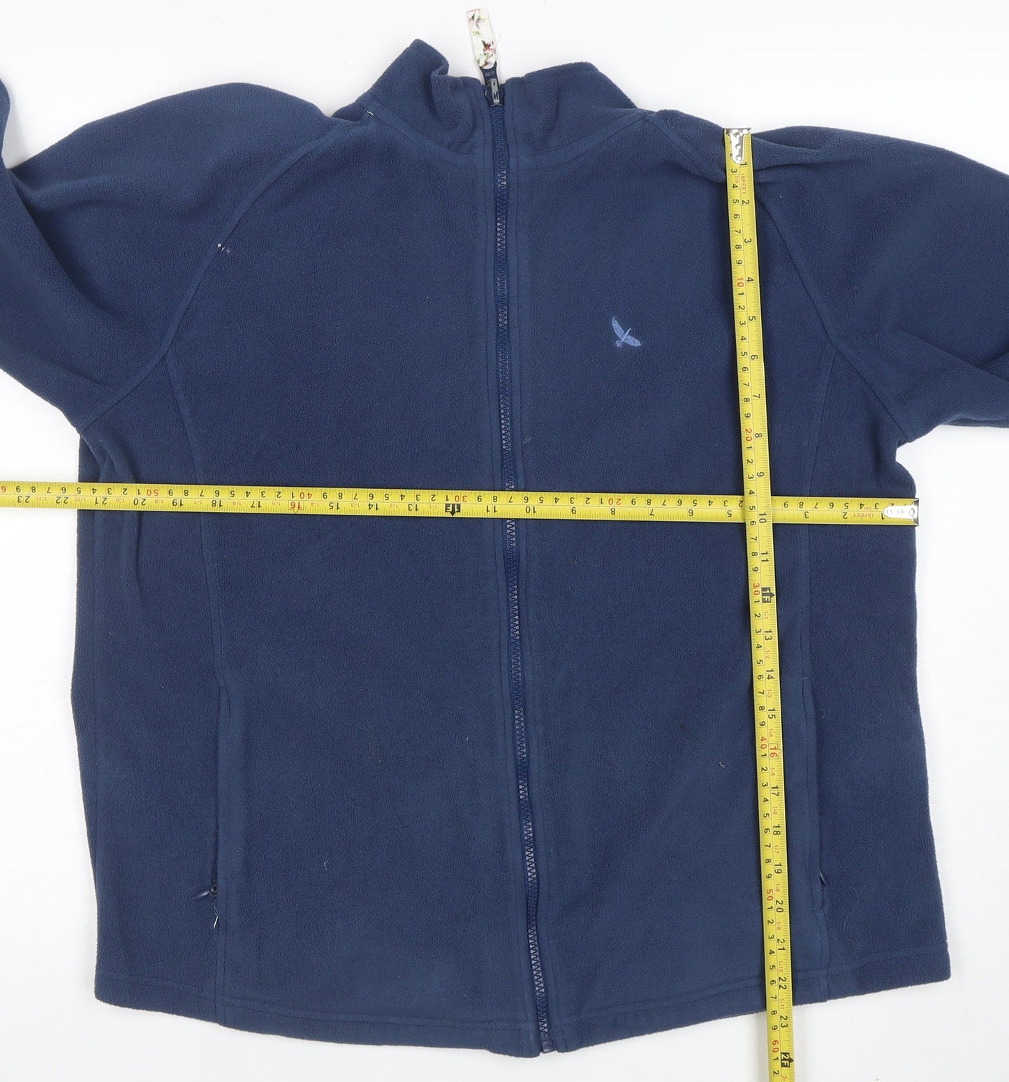Hawkshead Womens Blue Fleece Zip Jacket Size 10 Regular