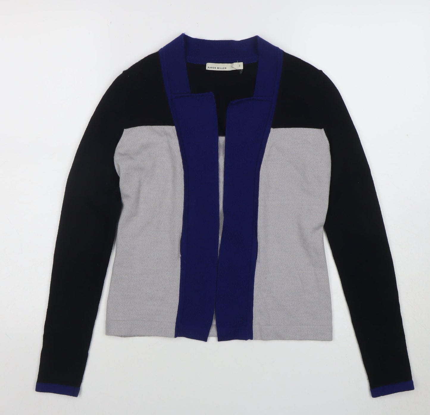Karen Millen Women's Multicoloured Size 10 Knit Cardigan