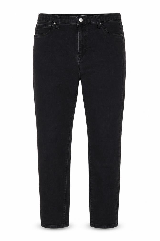 Gallery Womens Black Skinny Jeans Size 16 Stretch Denim