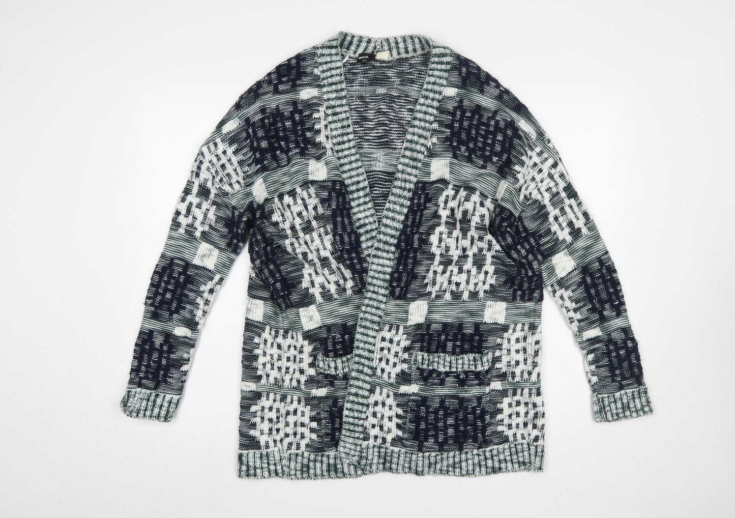 BDG Womens Multicoloured Knit Long Sleeve Cardigan Size S