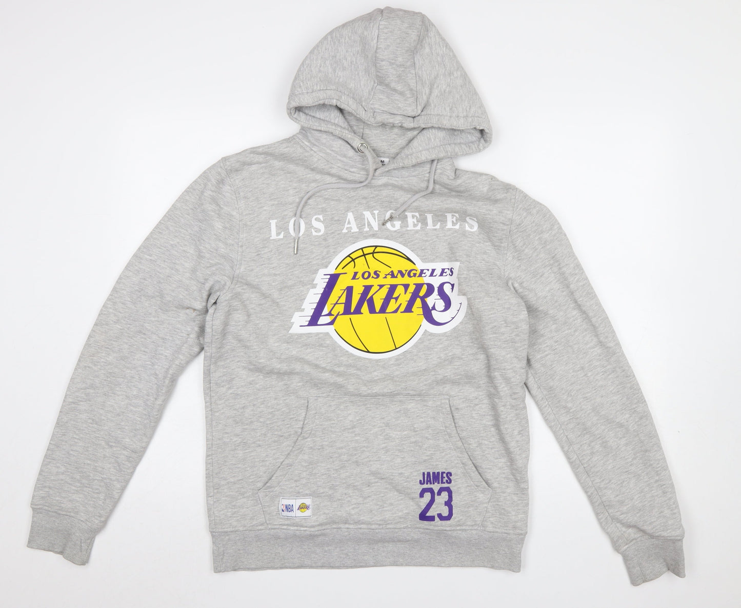 Primark NBA Los Angeles Lakers Grey Men's Pullover Hoodie M
