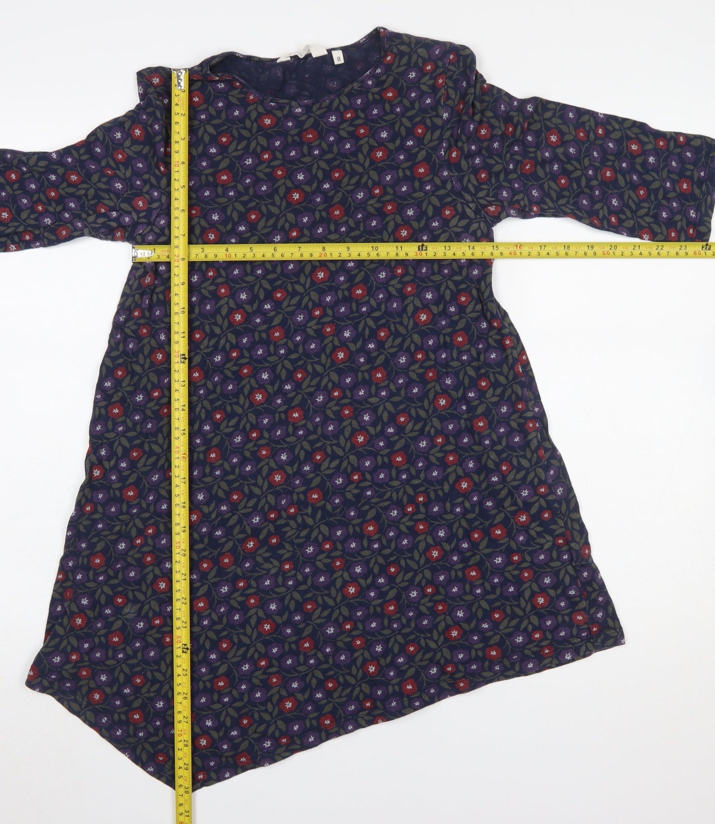 Seasalt Cornwall Womens Multicoloured Floral Cotton Tunic Top UK 8