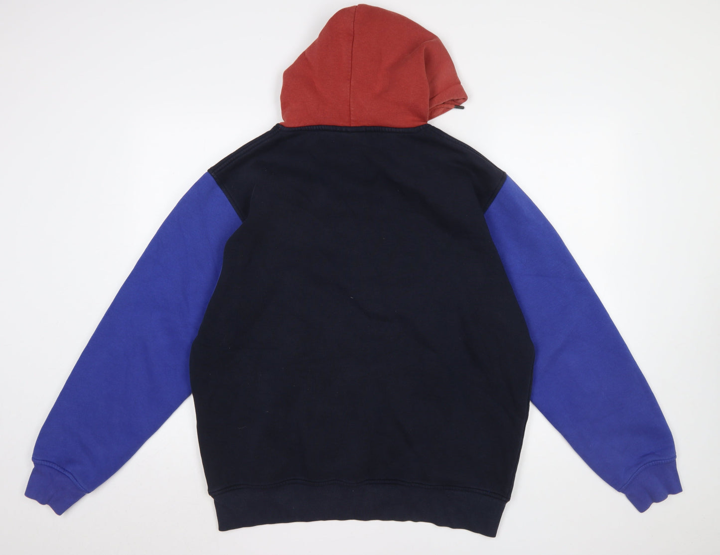 Nicce Men's Multicoloured Pullover Hoodie L Fleece Cotton Blend