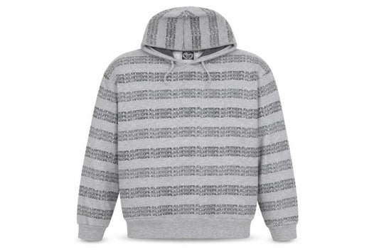 Lonsdale Men’s Grey XL Pullover Hoodie Sports Logo Print