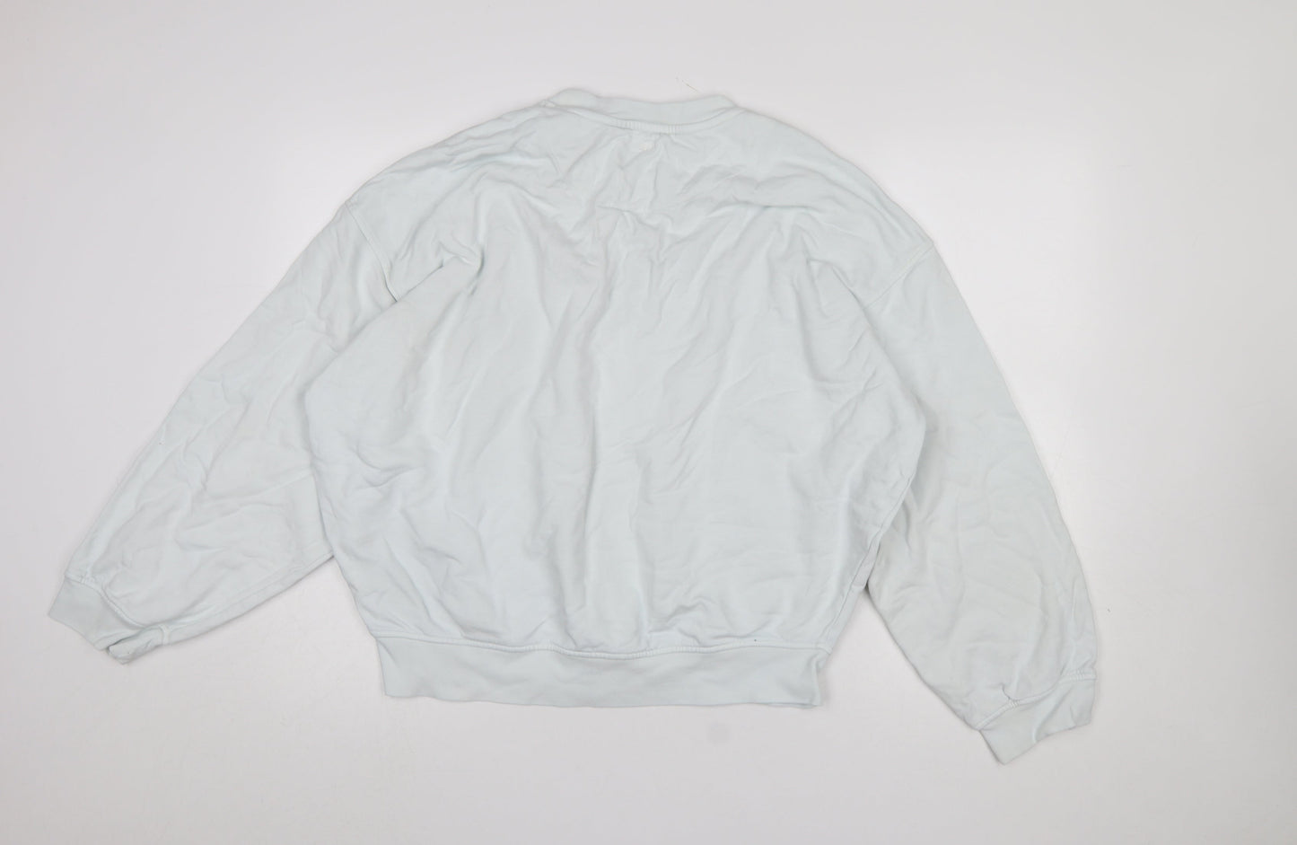 4th & Reckless Women’s Light Blue Crew Neck Pullover Sweatshirt S